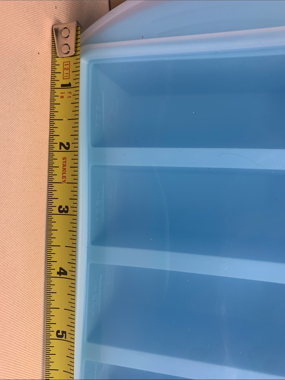 Blue and Mint Silicone Ice Cube Tray Set - Home Storage & Organization - Picture 5 of 8